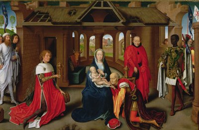 Adoration des Mages, panneau central du triptyque de l